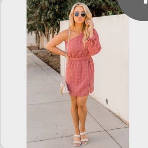 Pink Lily Love you More Dress